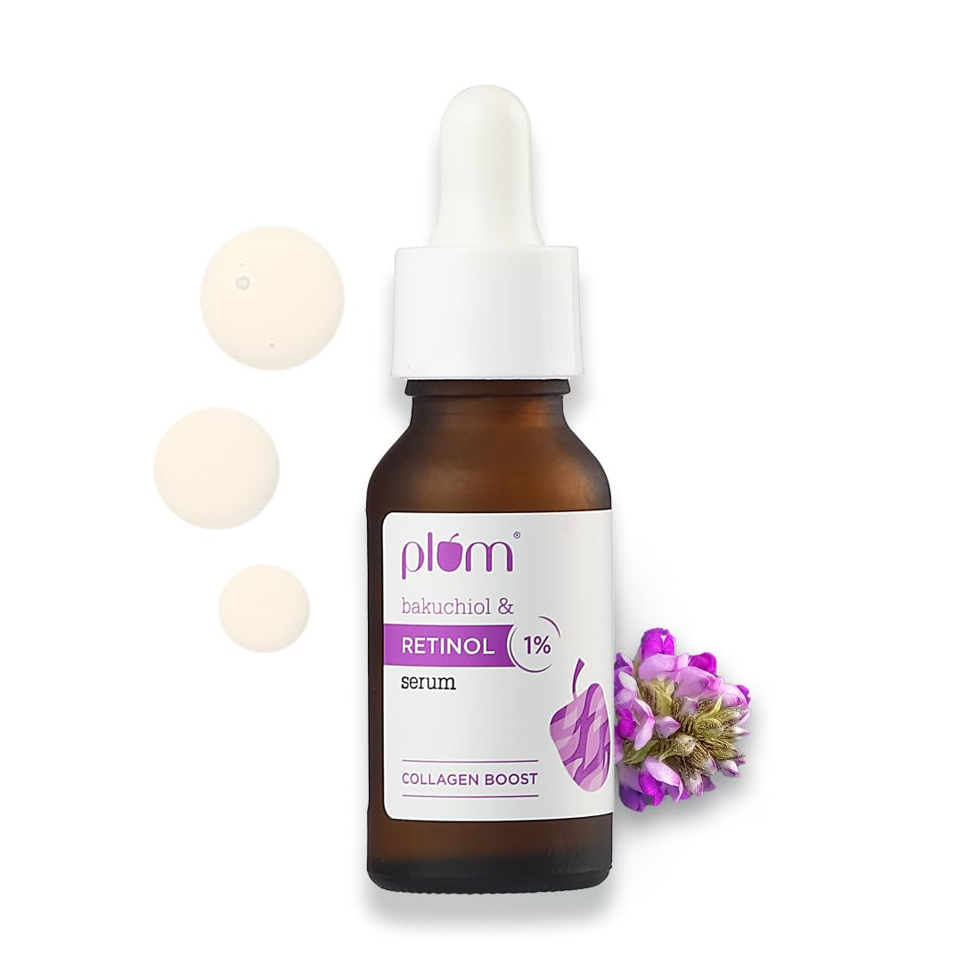 Plum 1% Retinol Anti-Aging Face Serum With Bakuchiol- Boosts Collagen, Reduces Fine Lines & Wrinkles