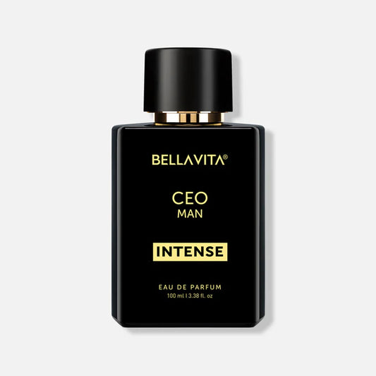 Bella Vita Luxury Ceo Men Intense Eau De Parfum Liquid Perfume With Bergamot, Lavender & Orchid|Woody & Musky Long Lasting Edp Fragrance Scent, 100 Ml