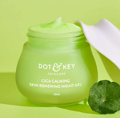 Dot & Key Cica & Niacinamide Night Gel for Oily & Acne Prone Skin -60ml