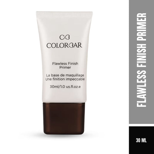 Colorbar Cosmetics Flawless Finish Primer 30 ml, Transparent |Moisturizes Skin | Gel based light weight formula |Provides Radiant & Smooth Finish