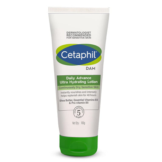 Cetaphil Daily Advance Ultra Hydrating Lotion with Shea Butter & Niacinamide for Sensitive Skin