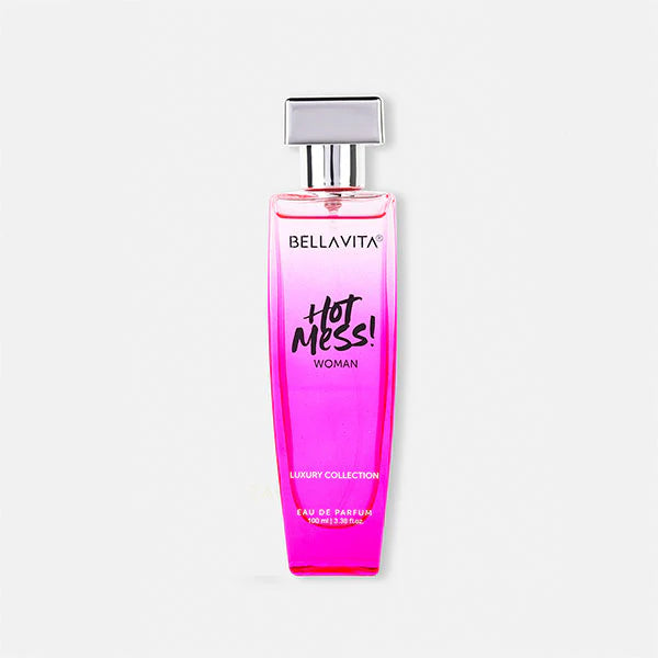 Bella Vita Luxury Hot Mess Woman Eau De Parfum Perfume with Mandarin, Passionfruit, Musk|Premium, Long Lasting Fruity & Musky Fragrance for Women 100ML