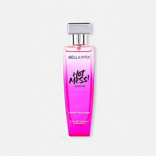 Bella Vita Luxury Hot Mess Woman Eau De Parfum Perfume with Mandarin, Passionfruit, Musk|Premium, Long Lasting Fruity & Musky Fragrance for Women 100ML