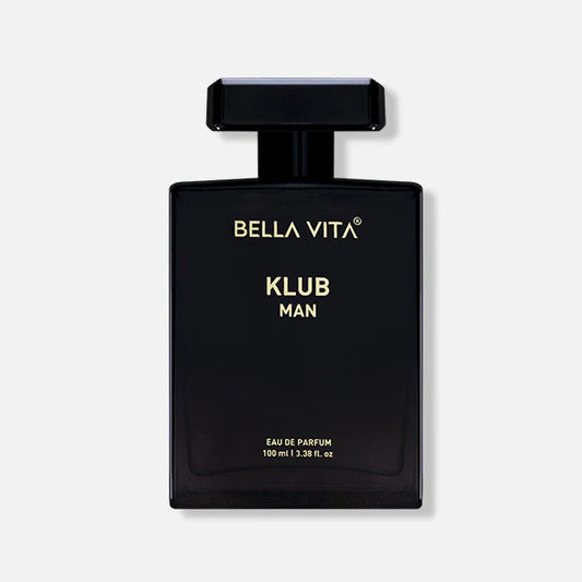 Bella Vita Luxury Klub Men Eau De Parfum Liquid Perfume With Lemon, Rose And Vanilla|Musky And Spicy Long Lasting Premium Edp Fragrance Fresh Scent, 100Ml