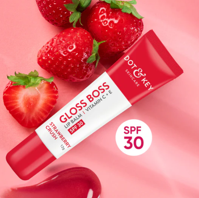 Dot & Key SPF 30 Vitamin C+E Lip Balm -Strawberry Crush