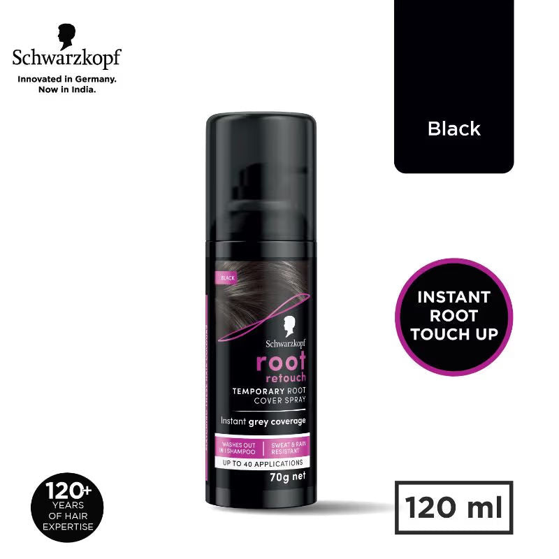 Schwarzkopf Root Retouch Temporary Root Cover Hair Color Spray