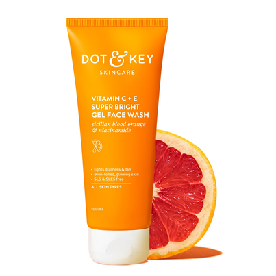 Dot & Key Vitamin C + E Gel Face Wash for Glowing Skin