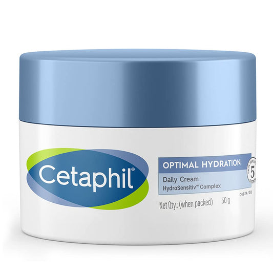 Cetaphil Optimal Hydration Lightweight Face Moisturizer With Hyaluronic Acid For Dehydrated Skin