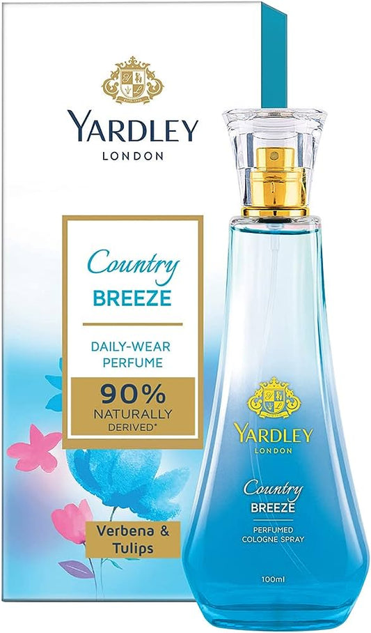 Yardley London Country Breeze Perfume Spray Floral Fruity Scent